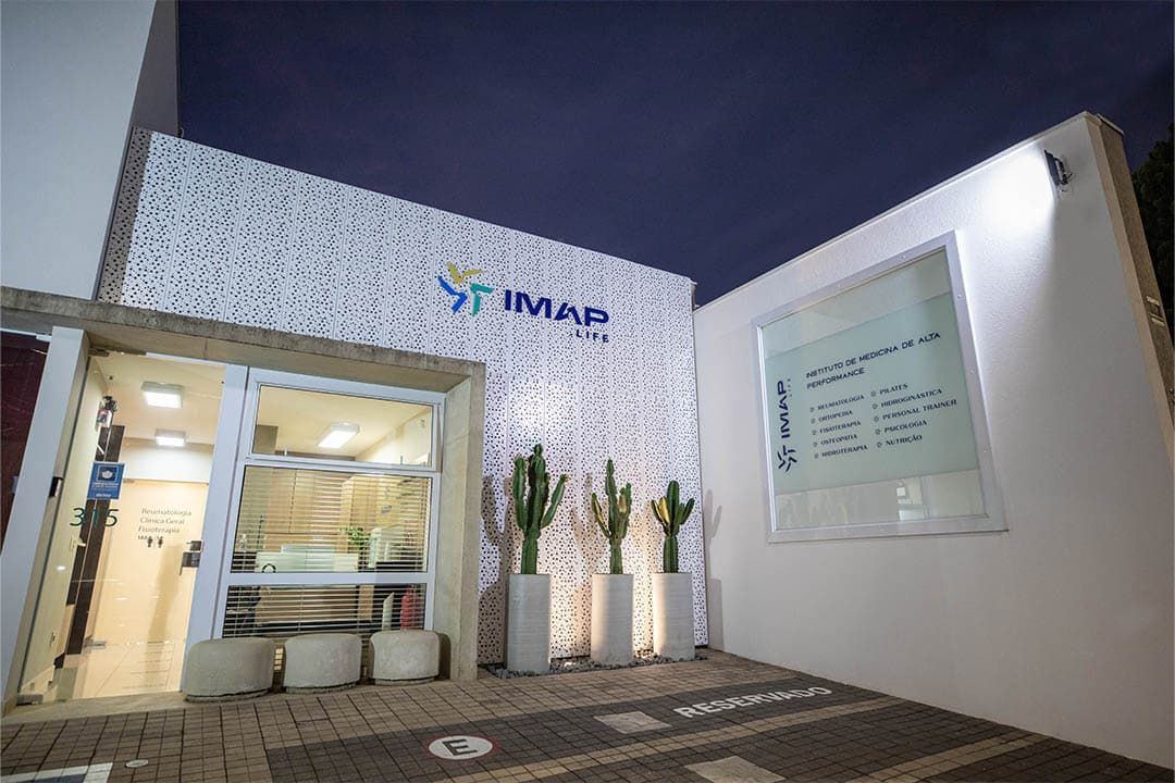 Fachada do IMAP.Life, na R. Cerqueira César, em Indaiatuba
